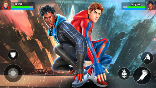 اسکرین شات 3 بازی Spider Rope Hero: Gang War