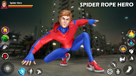 اسکرین شات بازی Spider Rope Hero: Gang War 4