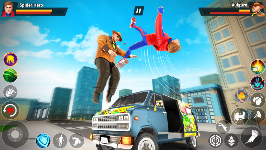 اسکرین شات بازی Spider Rope Hero: Gang War 2