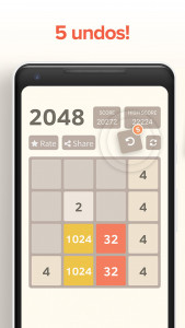 اسکرین شات بازی 1024 Puzzle Numbers Game 3