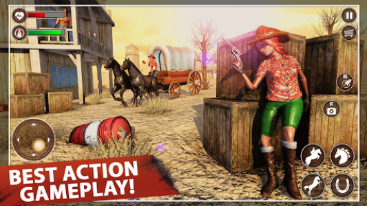 اسکرین شات بازی Western Cowboy Action Adventure: Street Gun Fire 5