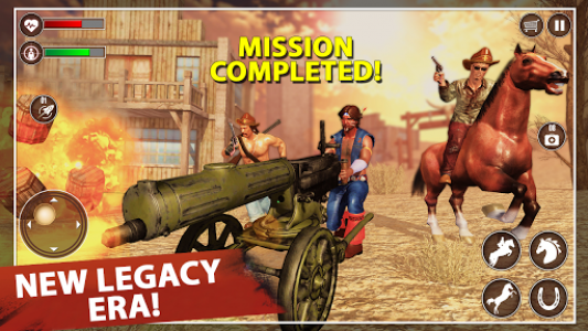 اسکرین شات بازی Western Cowboy Action Adventure: Street Gun Fire 4