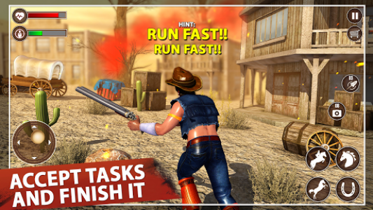 اسکرین شات بازی Western Cowboy Action Adventure: Street Gun Fire 7