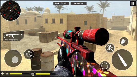 اسکرین شات بازی Gun Killer Strike : Counter Terrorist - War Game 3