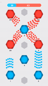 اسکرین شات بازی Clash of Dots — 1v1 RTS Games 2