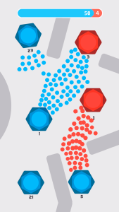 اسکرین شات 5 بازی Clash of Dots — 1v1 RTS Games