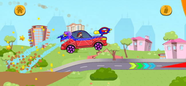 اسکرین شات بازی Vlad and Niki: Car Games 2