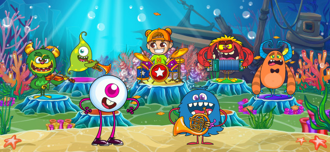 اسکرین شات 3 بازی Vlad & Niki: Music Band