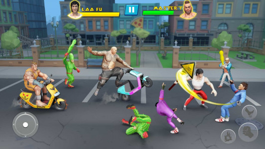 اسکرین شات بازی Karate Heroes Street Battle 1