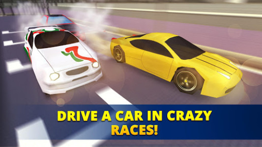 اسکرین شات بازی Drag Racing Craft: 🏎️ Awesome Car Driver Games 1