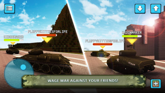 اسکرین شات بازی Team Tank Craft: World of Multiplayer Tanks Games 1