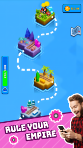 اسکرین شات 5 بازی Train Miner: Idle Railway Game