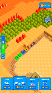 اسکرین شات 8 بازی Train Miner: Idle Railway Game