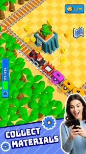 اسکرین شات 3 بازی Train Miner: Idle Railway Game