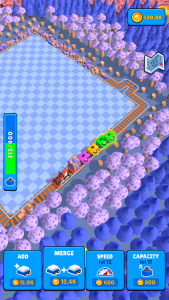 اسکرین شات 1 بازی Train Miner: Idle Railway Game