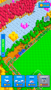 اسکرین شات 5 بازی Train Miner: Idle Railway Game