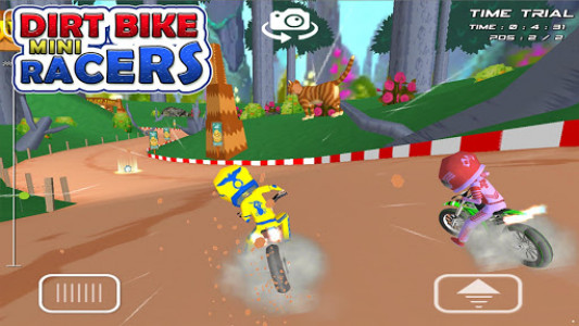 اسکرین شات بازی Kids Racing Mini Bike - 3D Boys Dirt Bike race Fun 1