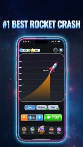 اسکرین شات 1 بازی Crash Rocket - Win & Crash
