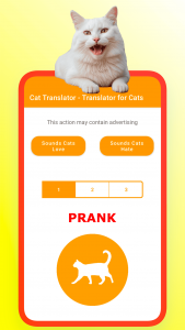 اسکرین شات بازی Translator for Cats Prank 4