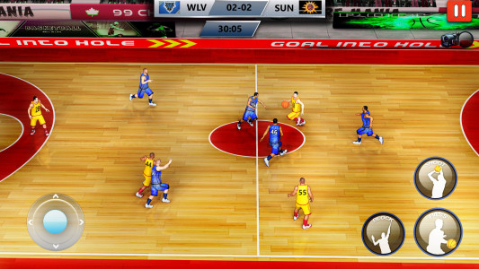 اسکرین شات 5 برنامه Basketball Games: Dunk & Hoops