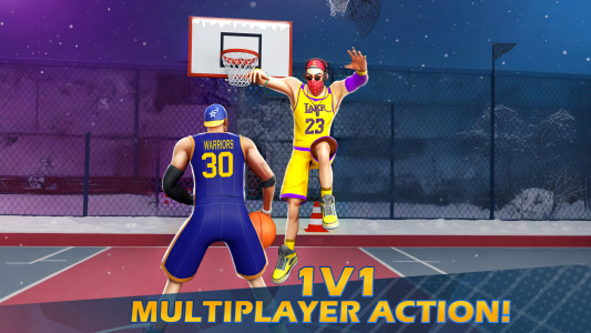 اسکرین شات 1 برنامه Basketball Games: Dunk & Hoops