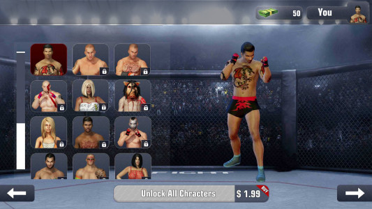 اسکرین شات بازی Martial Arts Kick Boxing Game 6