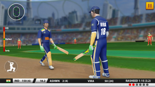 اسکرین شات برنامه World Cricket Games :T20 Cup 4