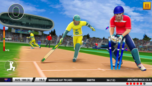 اسکرین شات 1 برنامه World Cricket Games :T20 Cup