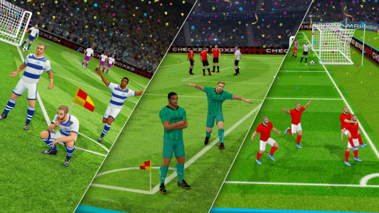 اسکرین شات 3 برنامه Play Soccer: Football Games