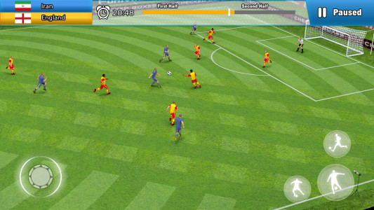 اسکرین شات برنامه Play Soccer: Football Games 6