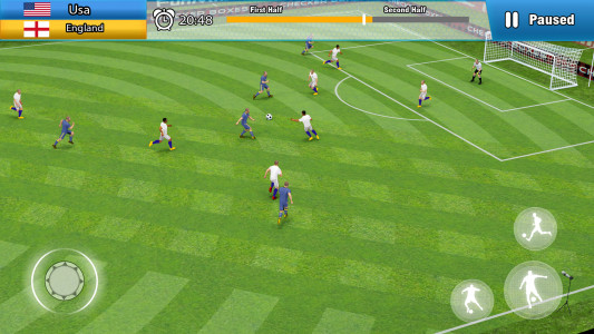 اسکرین شات 5 برنامه Play Soccer: Football Games