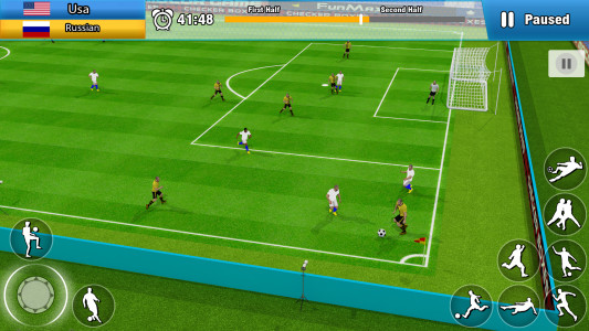 اسکرین شات برنامه Play Soccer: Football Games 4