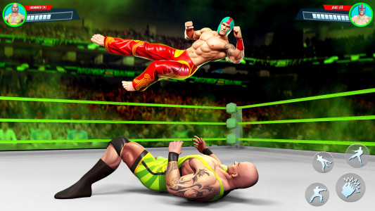 اسکرین شات 2 بازی Champions Ring: Wrestling Game