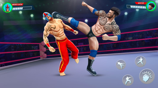 اسکرین شات 5 بازی Champions Ring: Wrestling Game