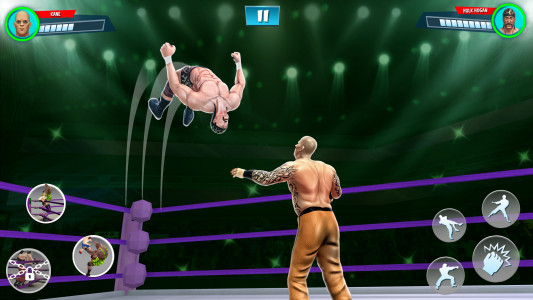 اسکرین شات بازی Champions Ring: Wrestling Game 2