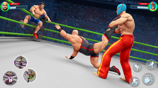 اسکرین شات 1 بازی Champions Ring: Wrestling Game