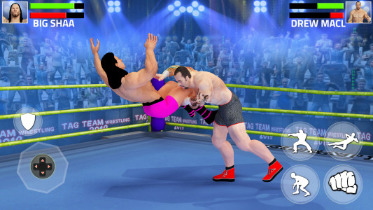 اسکرین شات 5 بازی Tag Team Wrestling Game
