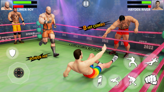اسکرین شات بازی Tag Team Wrestling Game 1