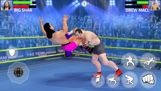 اسکرین شات 5 بازی Tag Team Wrestling Game