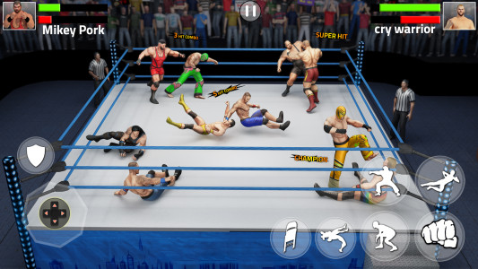 اسکرین شات 2 بازی Tag Team Wrestling Game