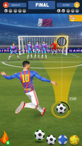 اسکرین شات بازی Football Kicks Strike Game 2