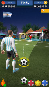 اسکرین شات بازی Football Kicks Strike Game 6