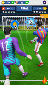 اسکرین شات بازی Football Kicks Strike Game 5