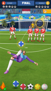 اسکرین شات بازی Football Kicks Strike Game 4