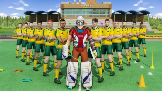 اسکرین شات 4 بازی Field Hockey Game