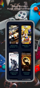 اسکرین شات 1 برنامه Emulator games downloader