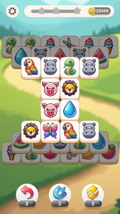 اسکرین شات 2 بازی Zoo Puzzle - Match Animal