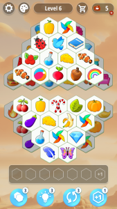 اسکرین شات 4 بازی Hexa Tile