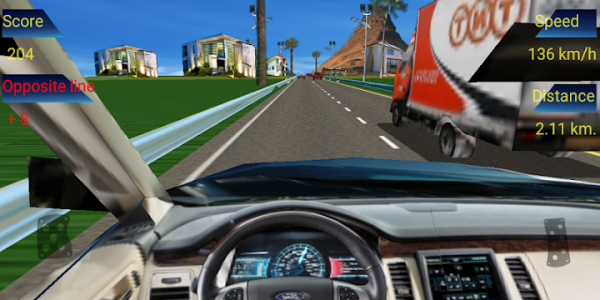 اسکرین شات بازی Traffic Racer Cockpit 3D 8