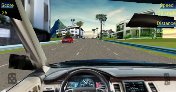 اسکرین شات بازی Traffic Racer Cockpit 3D 3